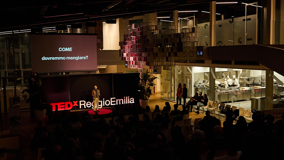 AL CIRFOOD DISTRICT, TEDXREGGIOEMILIA SALON CON “FOOD FOR FUTURE”.